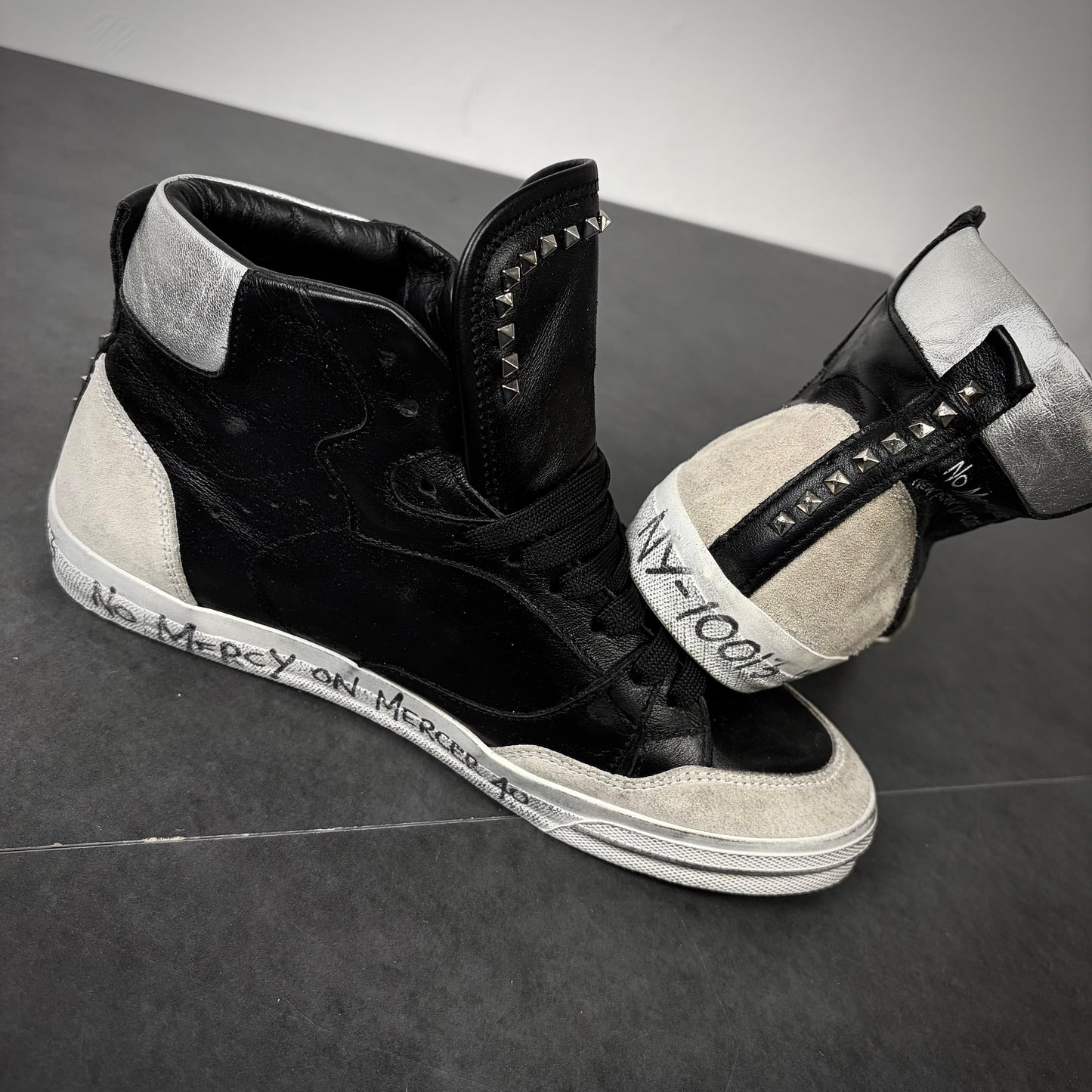 Philipp plein studded high top sneaker