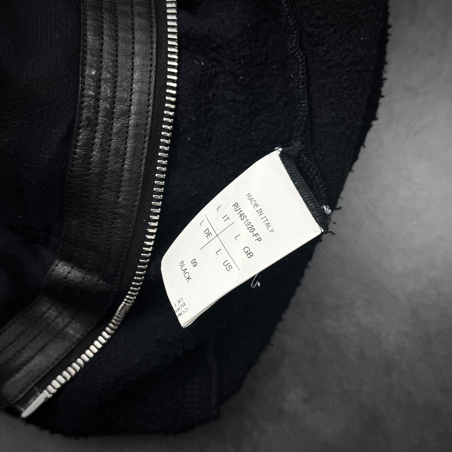 Rick Owens 2014 Omar&Mirta Leather Gimp