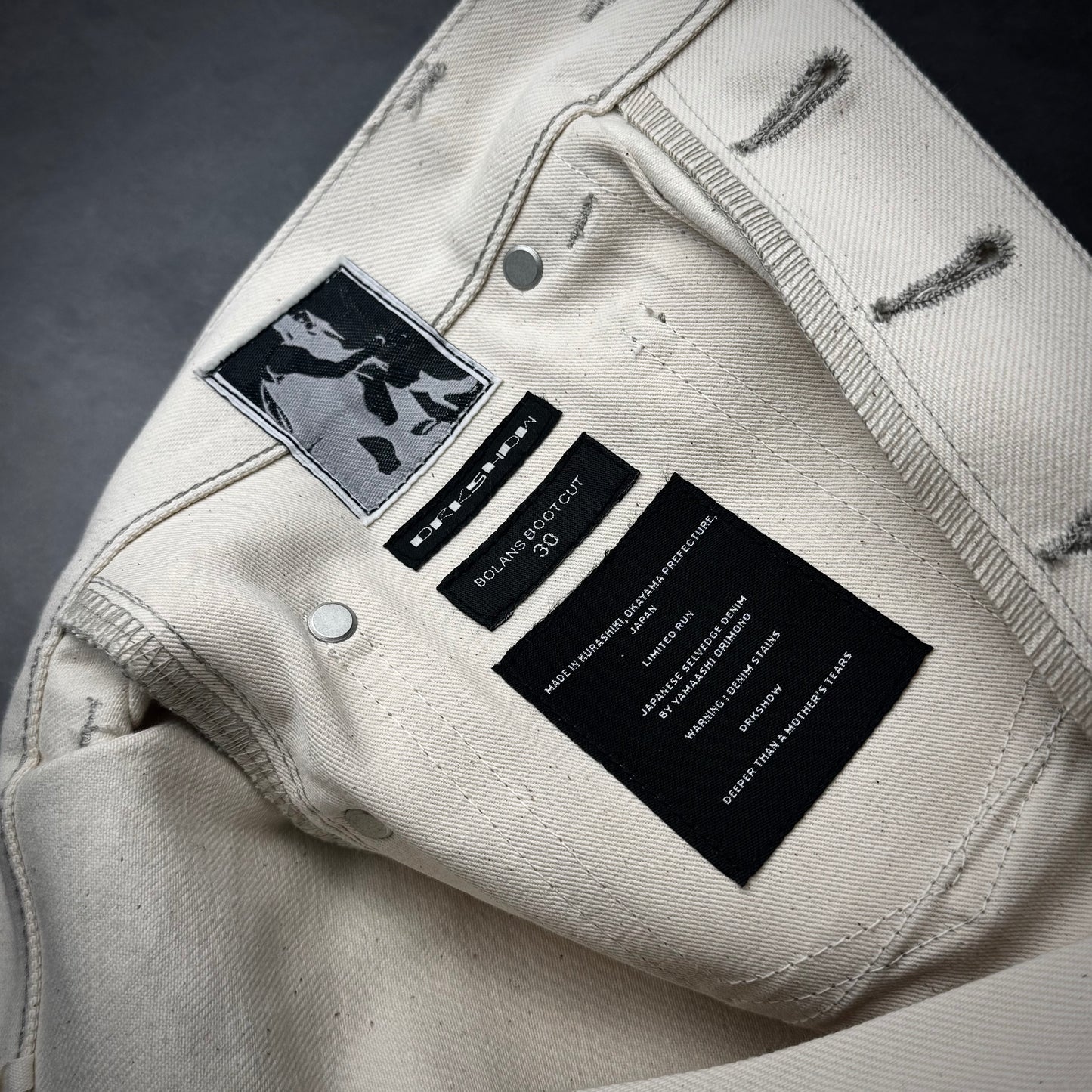 Rick Owens „Japanese Denim“ Bolan
