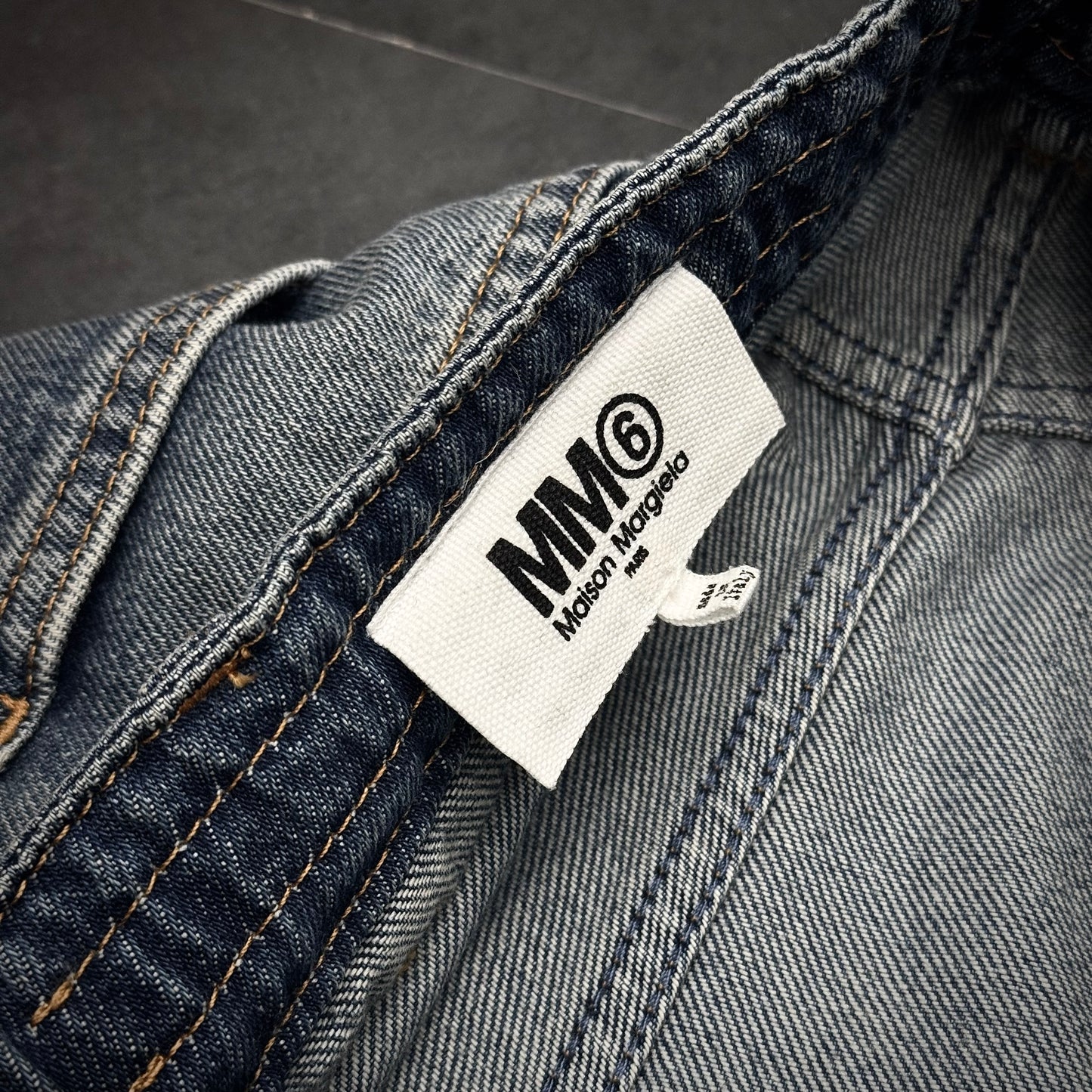 Margiela MM6 Shoelace Baggy Jeans