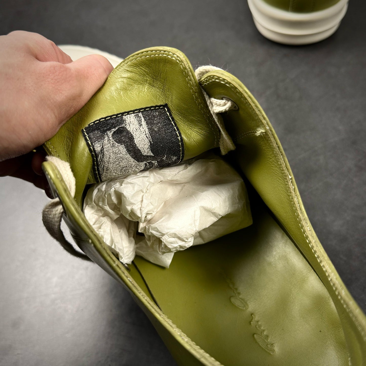 Rick owens „lime“ Ramones