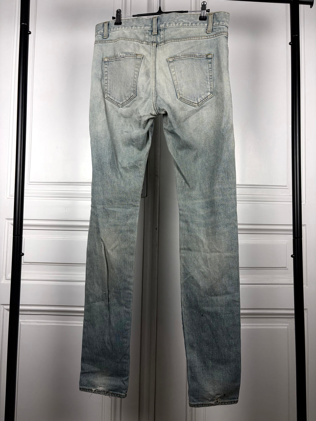 Saint Laurent Crash Denim