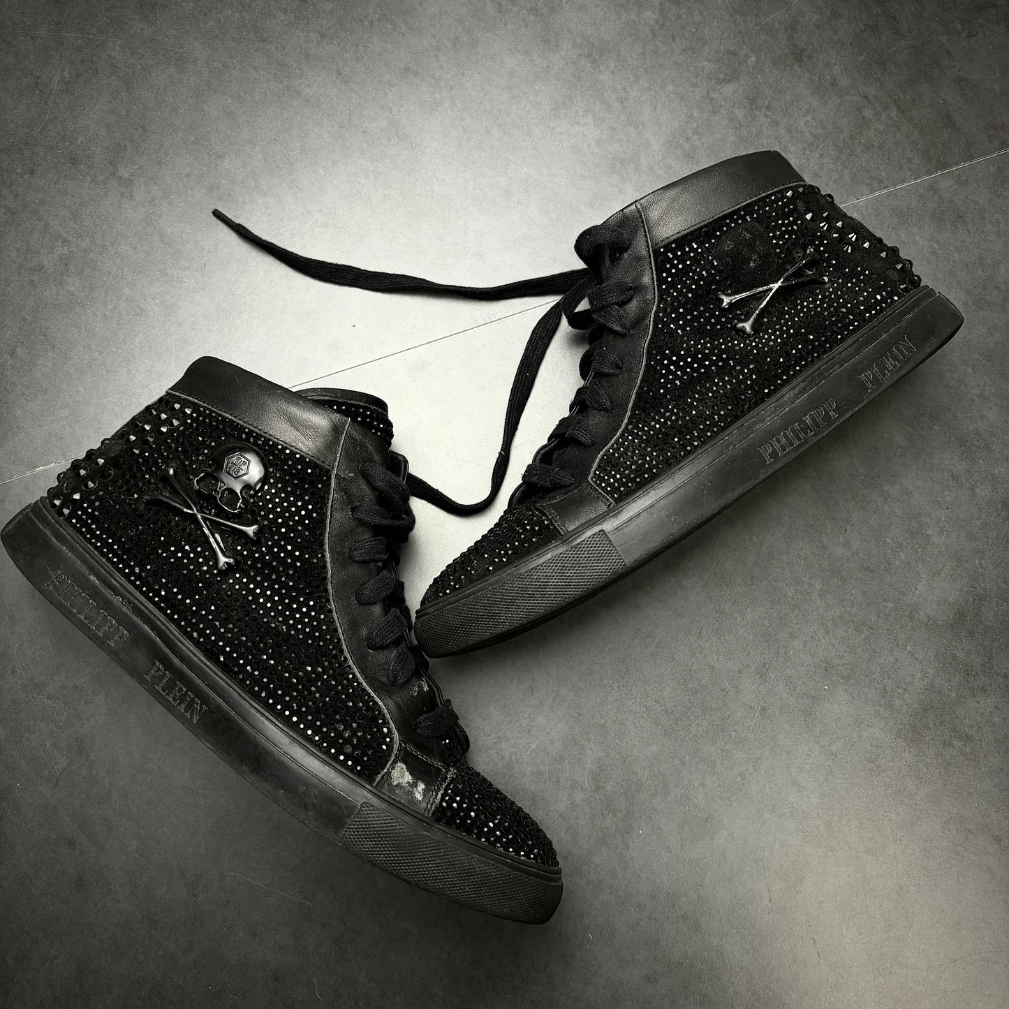 Philipp Plein Skull Glitter Sneaker