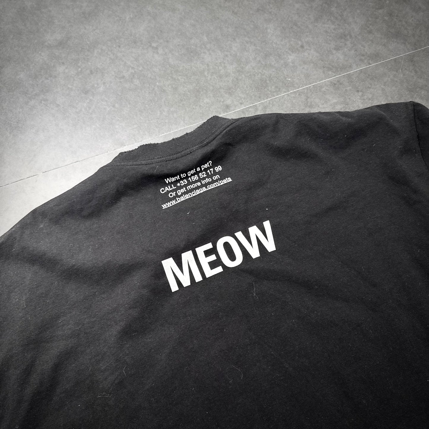 Balenciaga Cat Tshirt