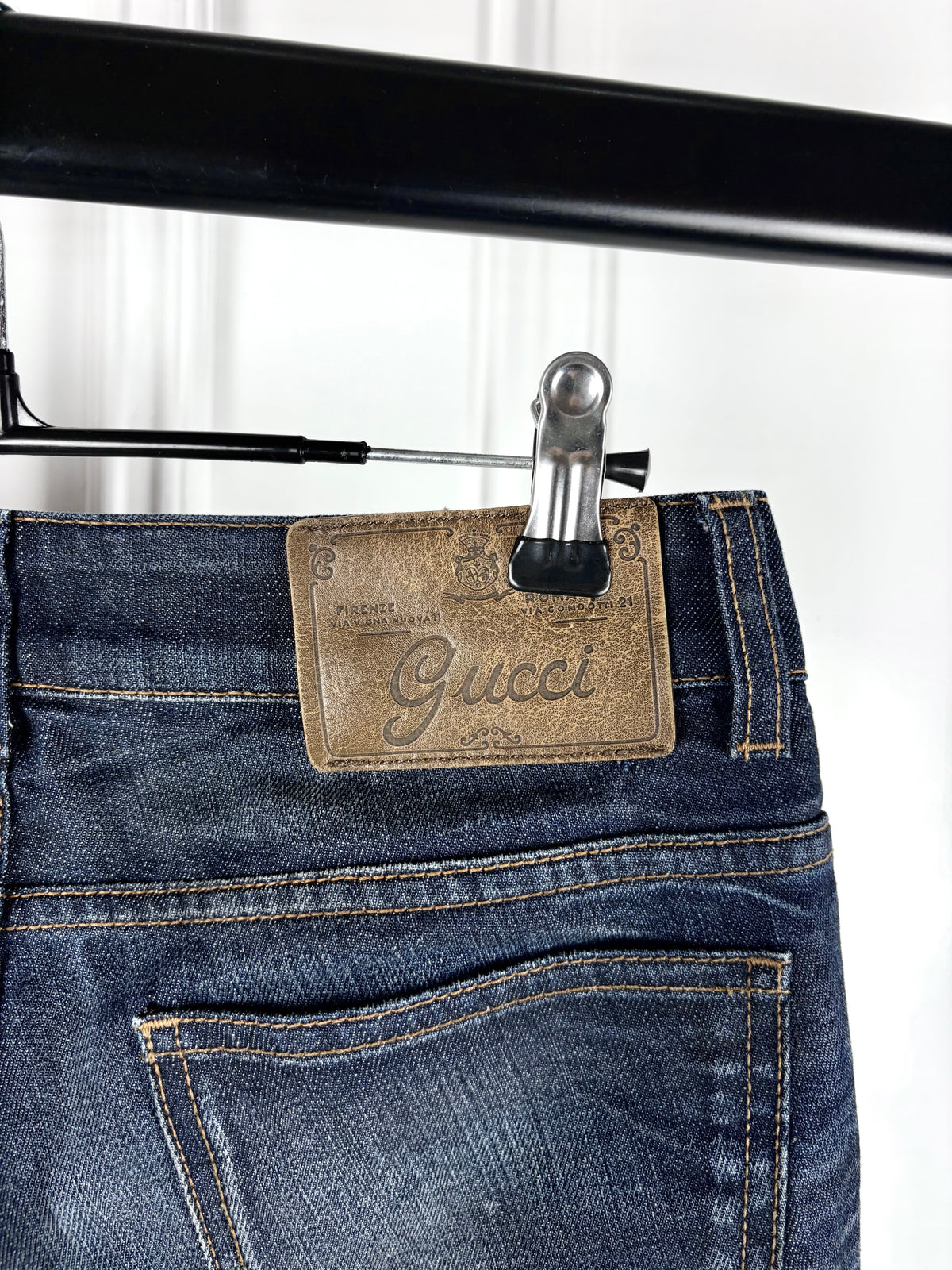 Gucci Bootcut Chain Denim