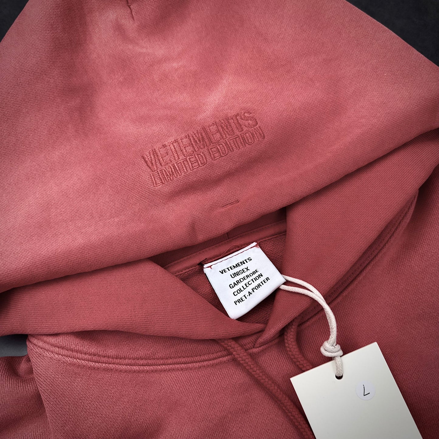 Vetements „Im Not Doing Shit Today“ Hoodie