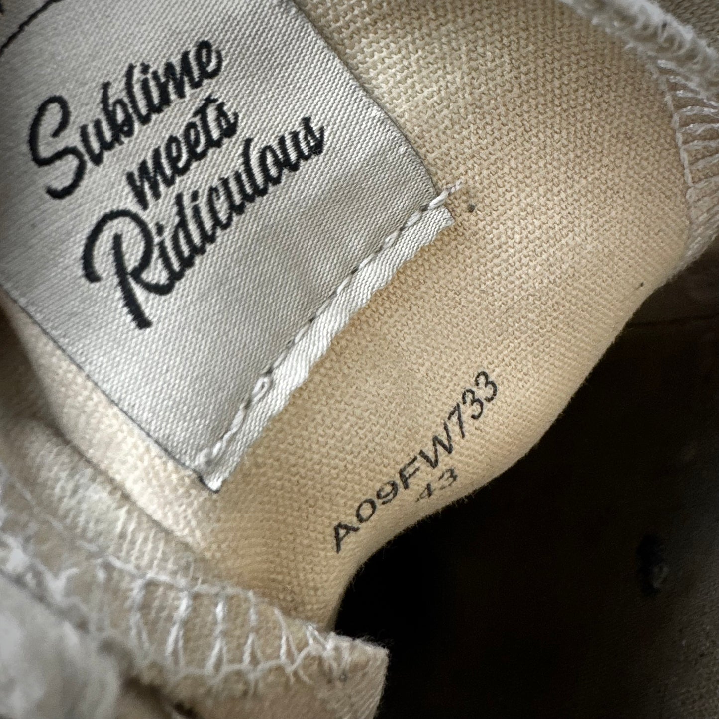 Maison Mihara Melted Sneaker