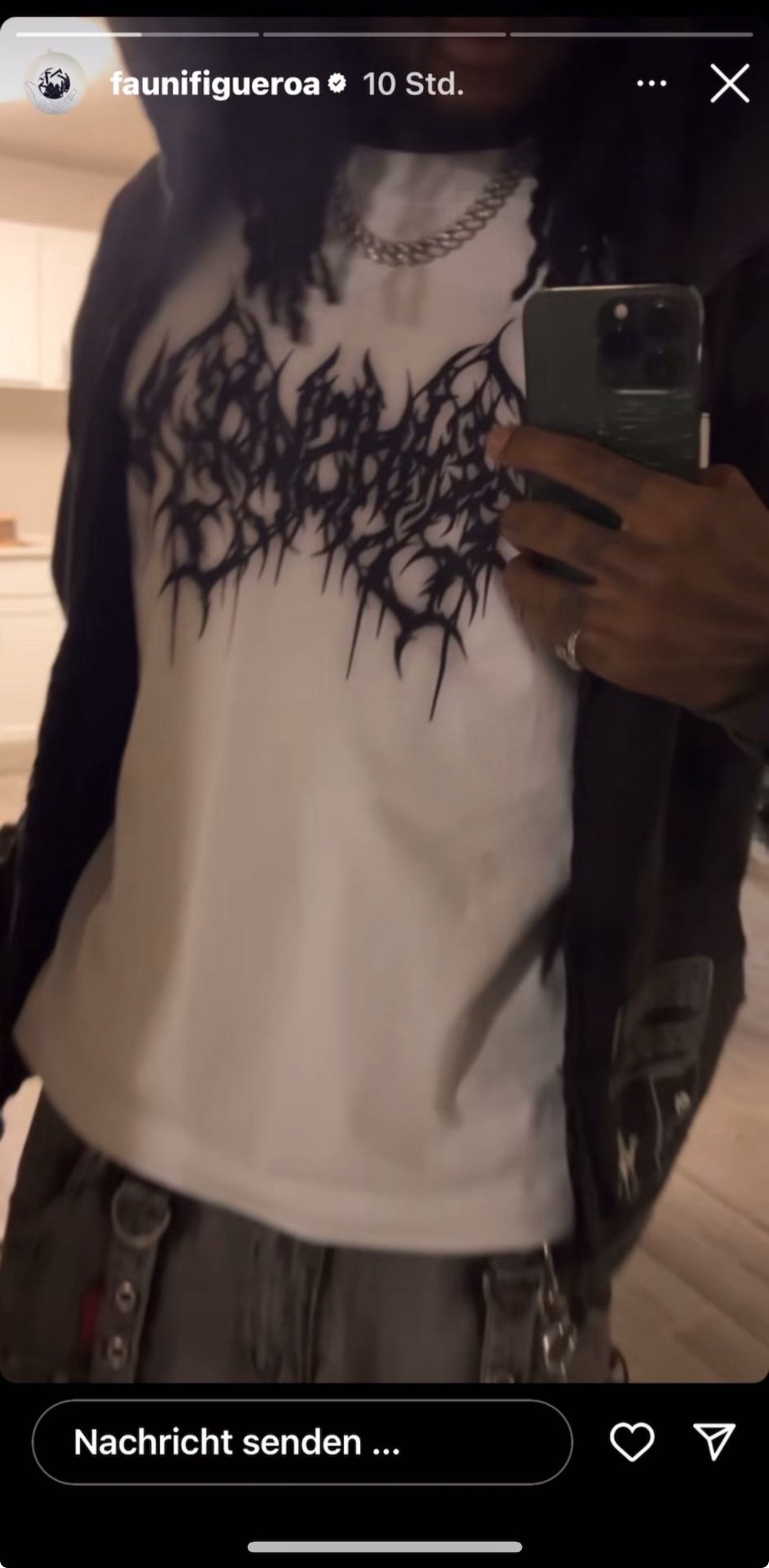 7sehnsucht Metal Logo Tshirt