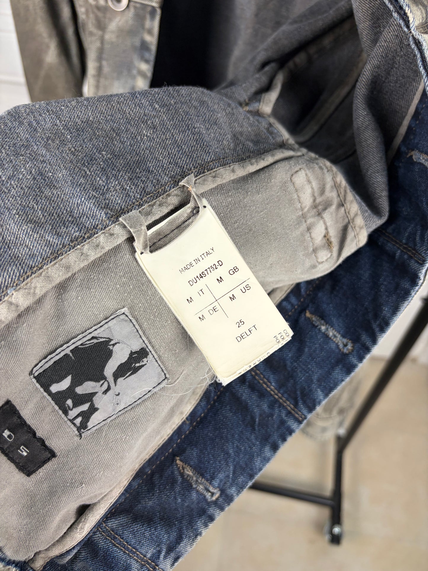 Rick Owens Olmar&Mirta Delft Denim Jacket