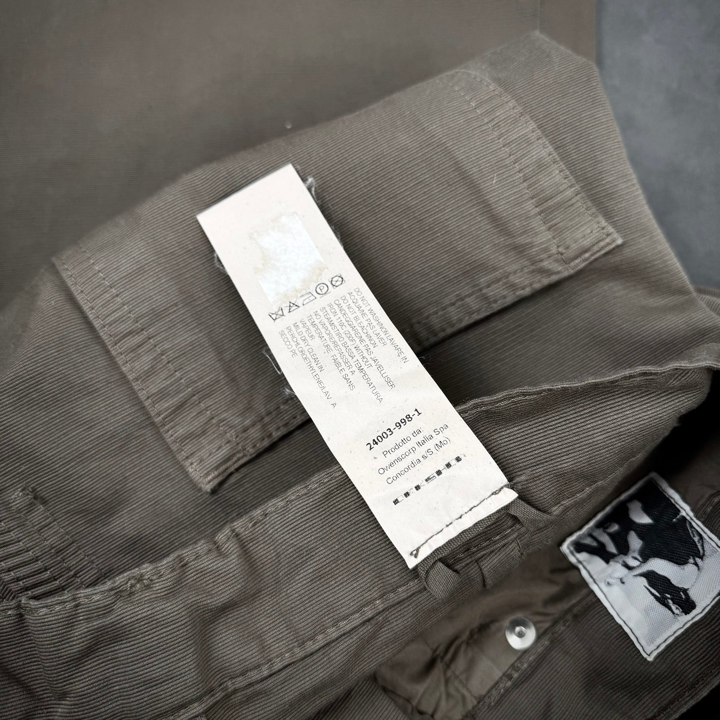 Rick Owens Bolan Sample Dust