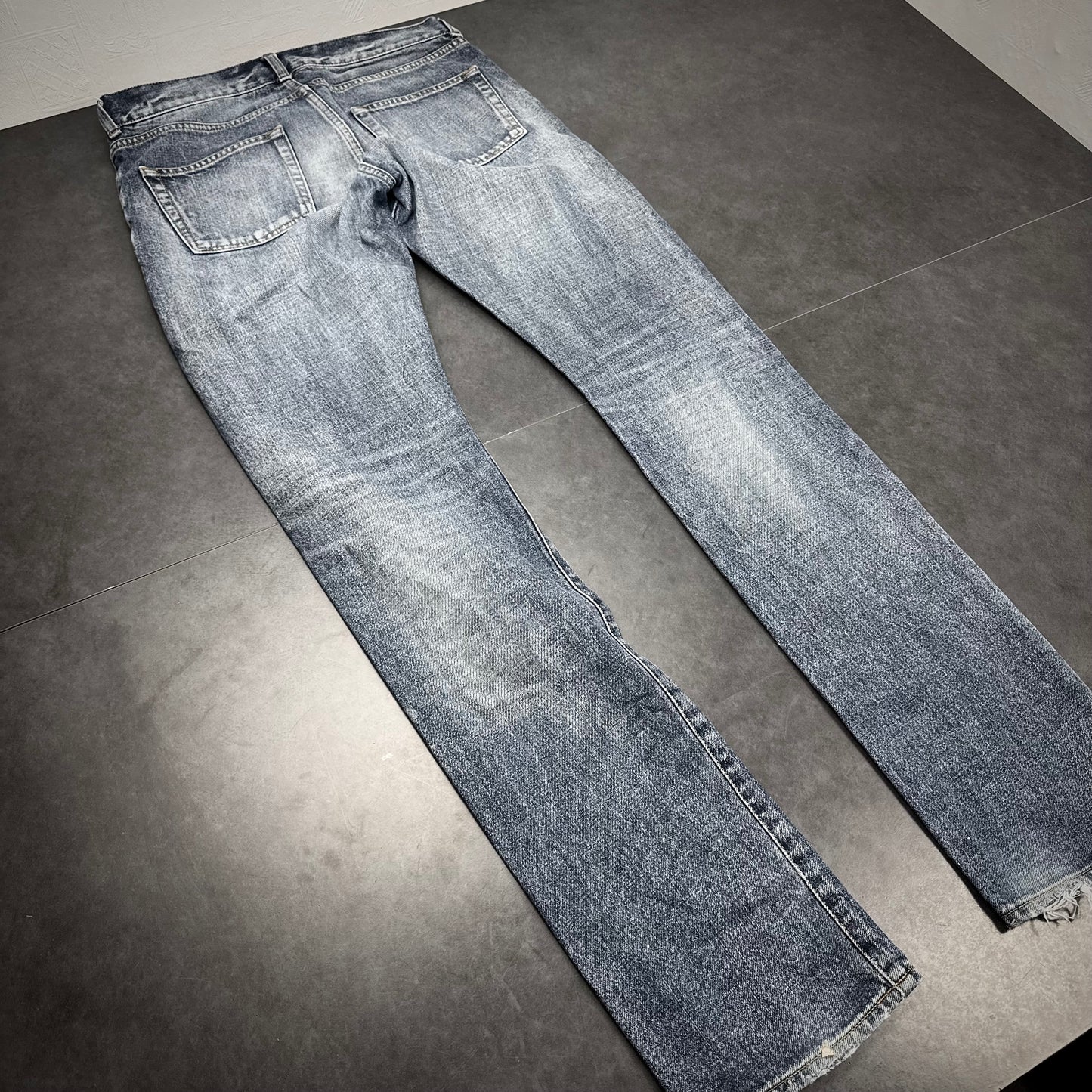 Saint Lauren Painted Denim