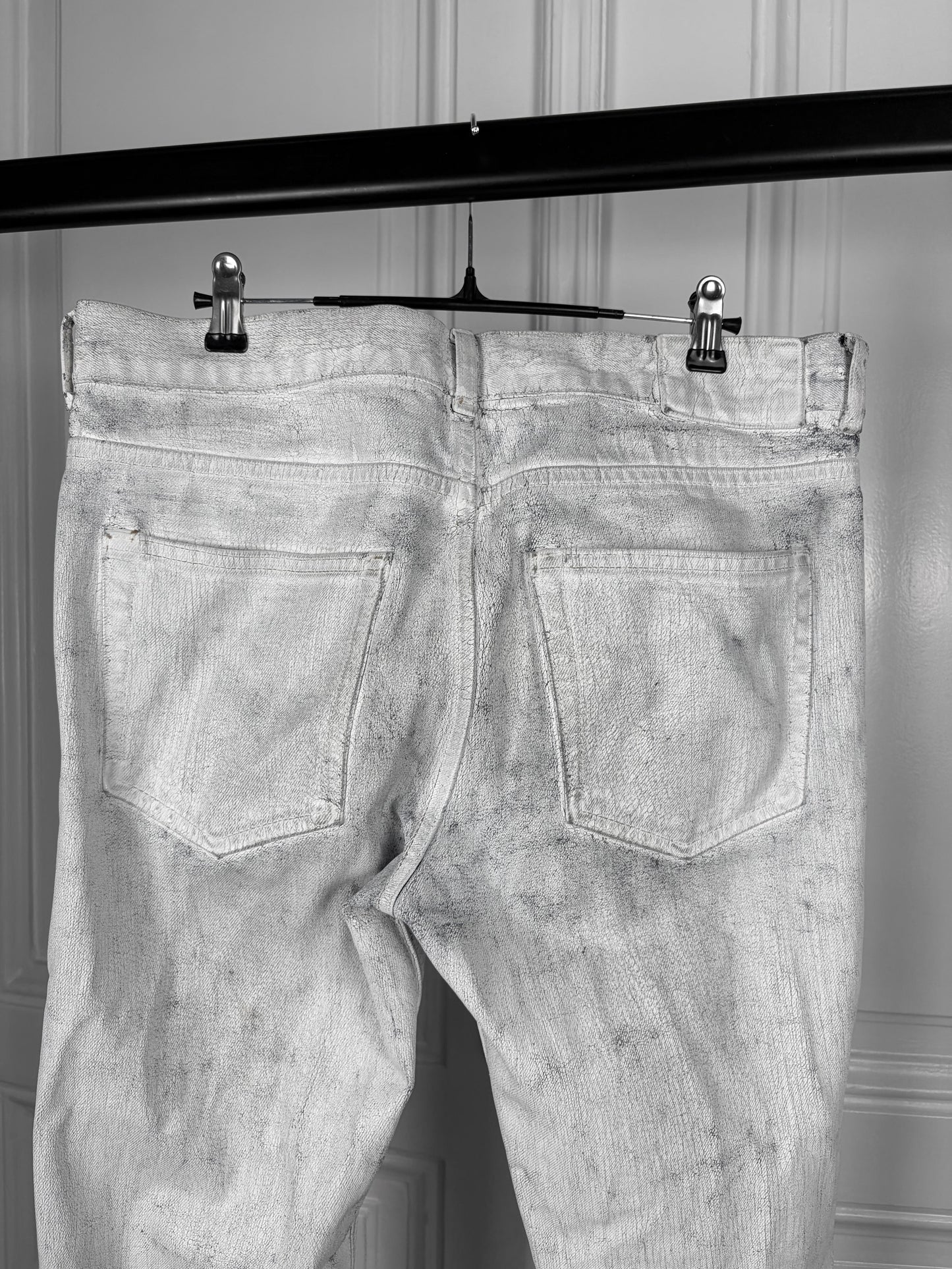 Maison Margiela x H&M painted denim