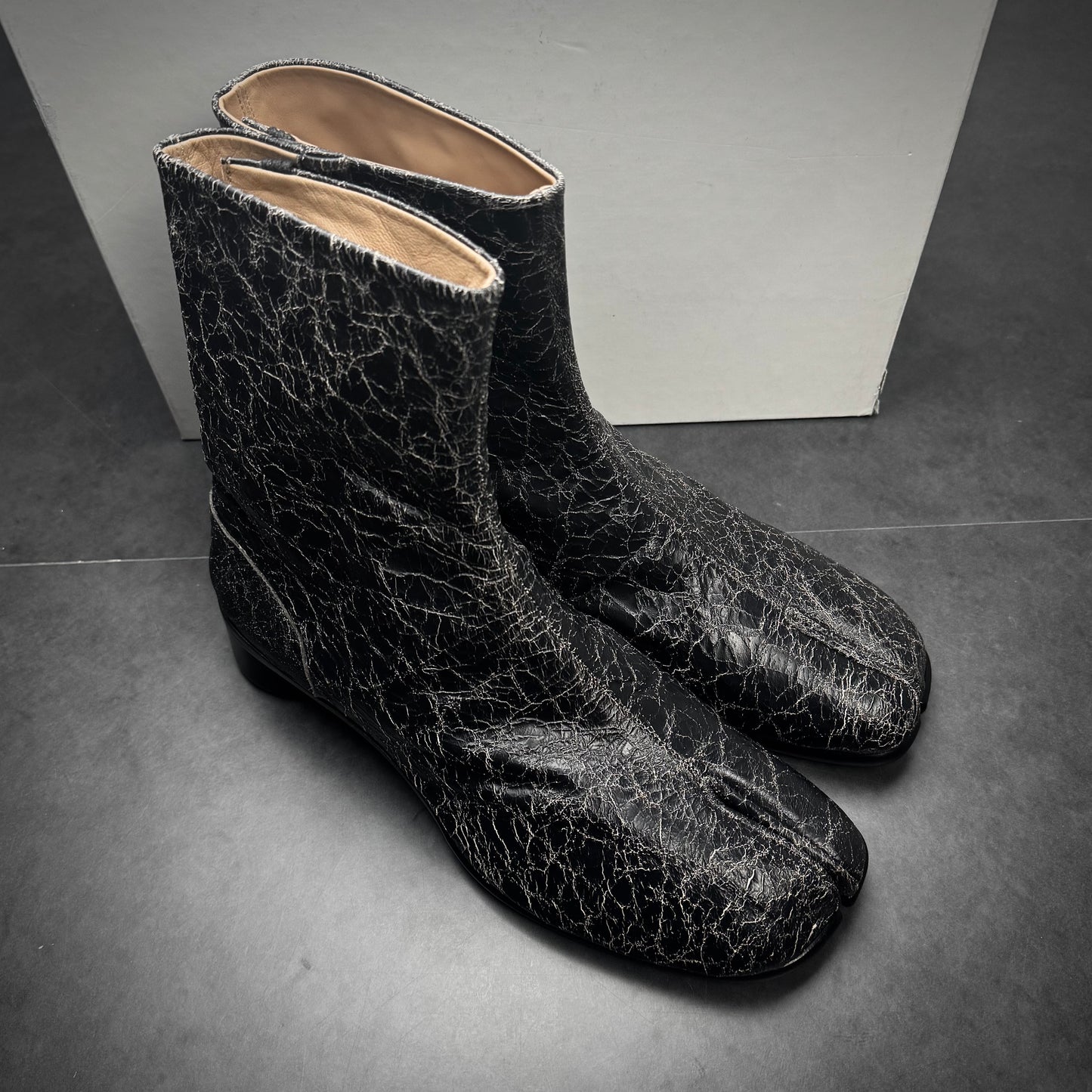 Maison Margiela Cracked Tabi Boots