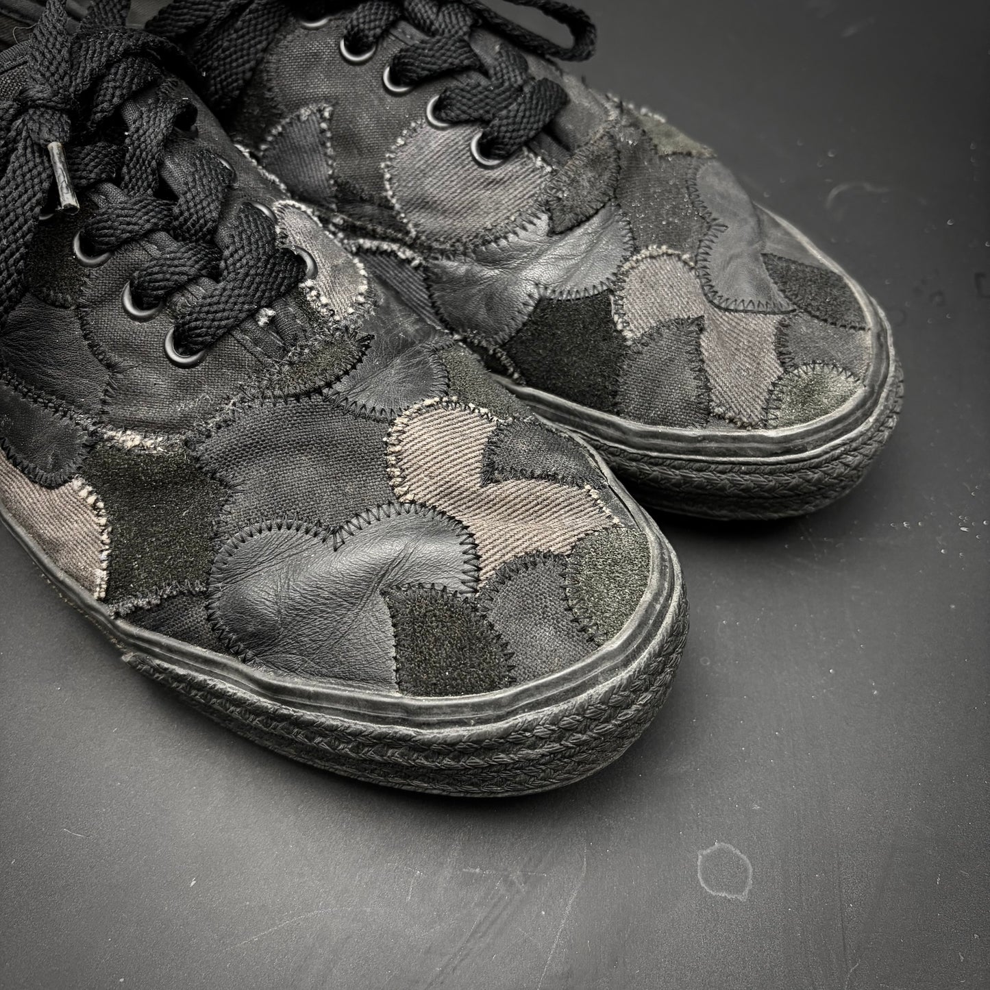 Number (N)ine AW/03 Crying Heart Vans