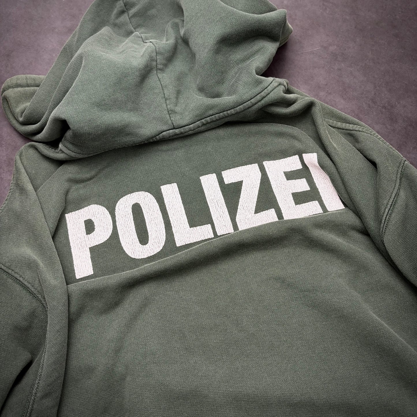 Vetements 2016 Polizei Hoodie