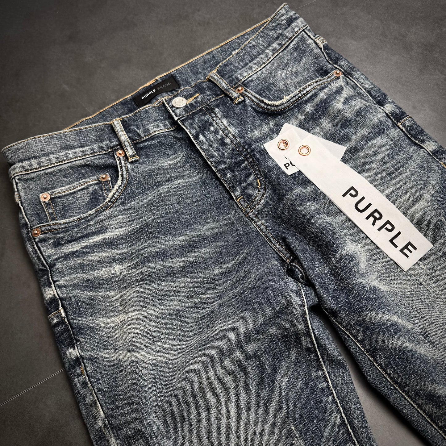 Purple Brand „P004“ Flared Denim