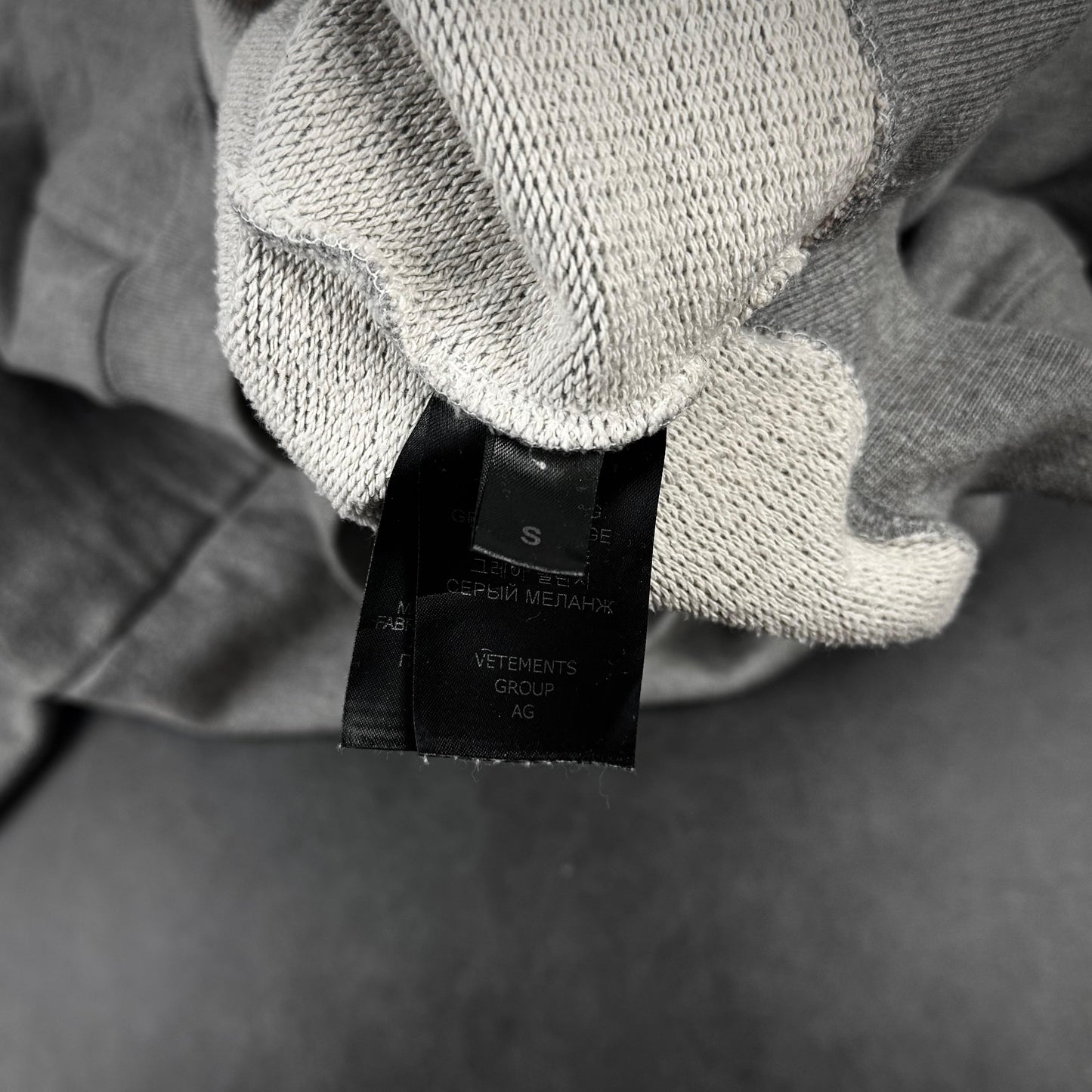 Vetements „onlyvetements“ hoodie