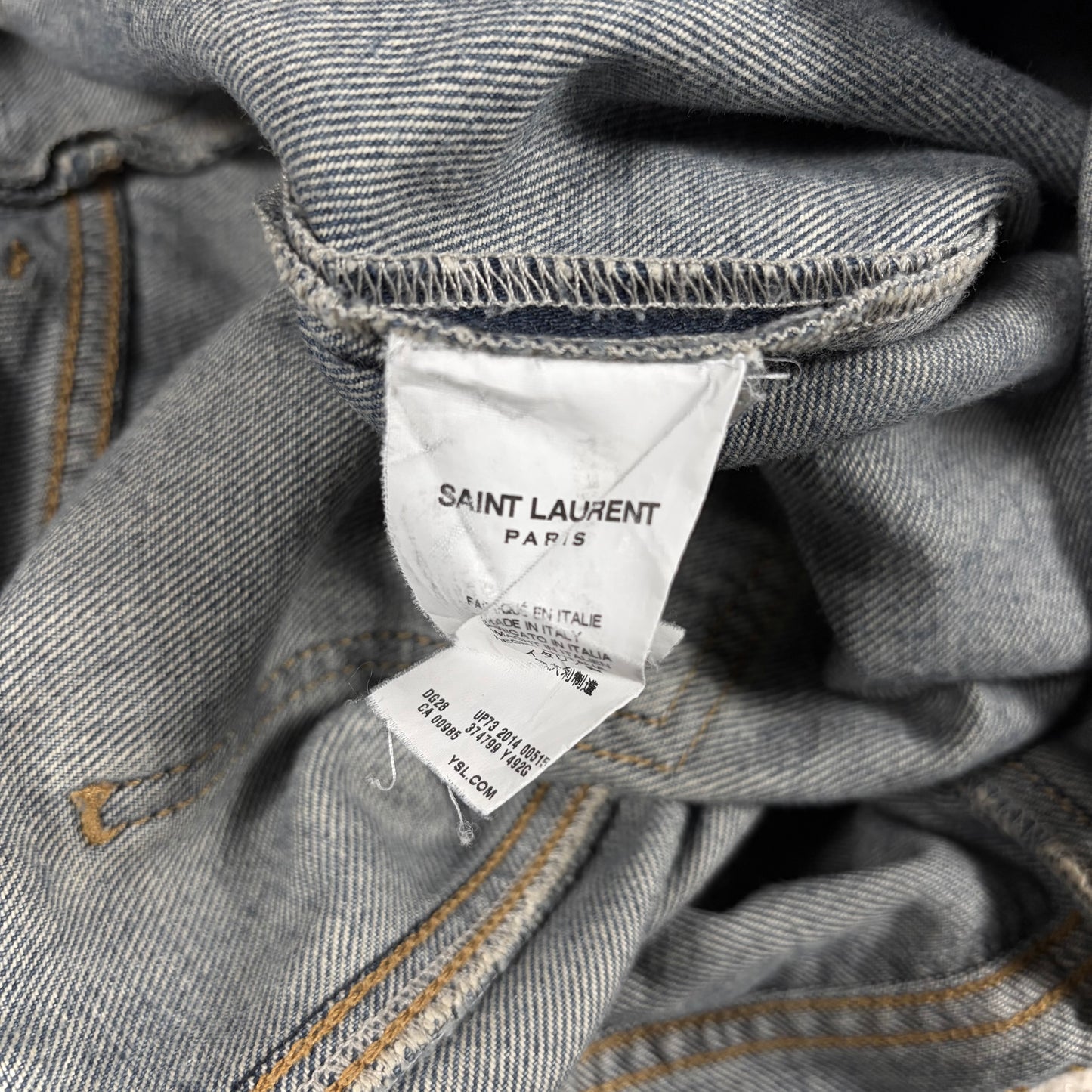 Saint Laurent 2014 D09 Bootcut Denim