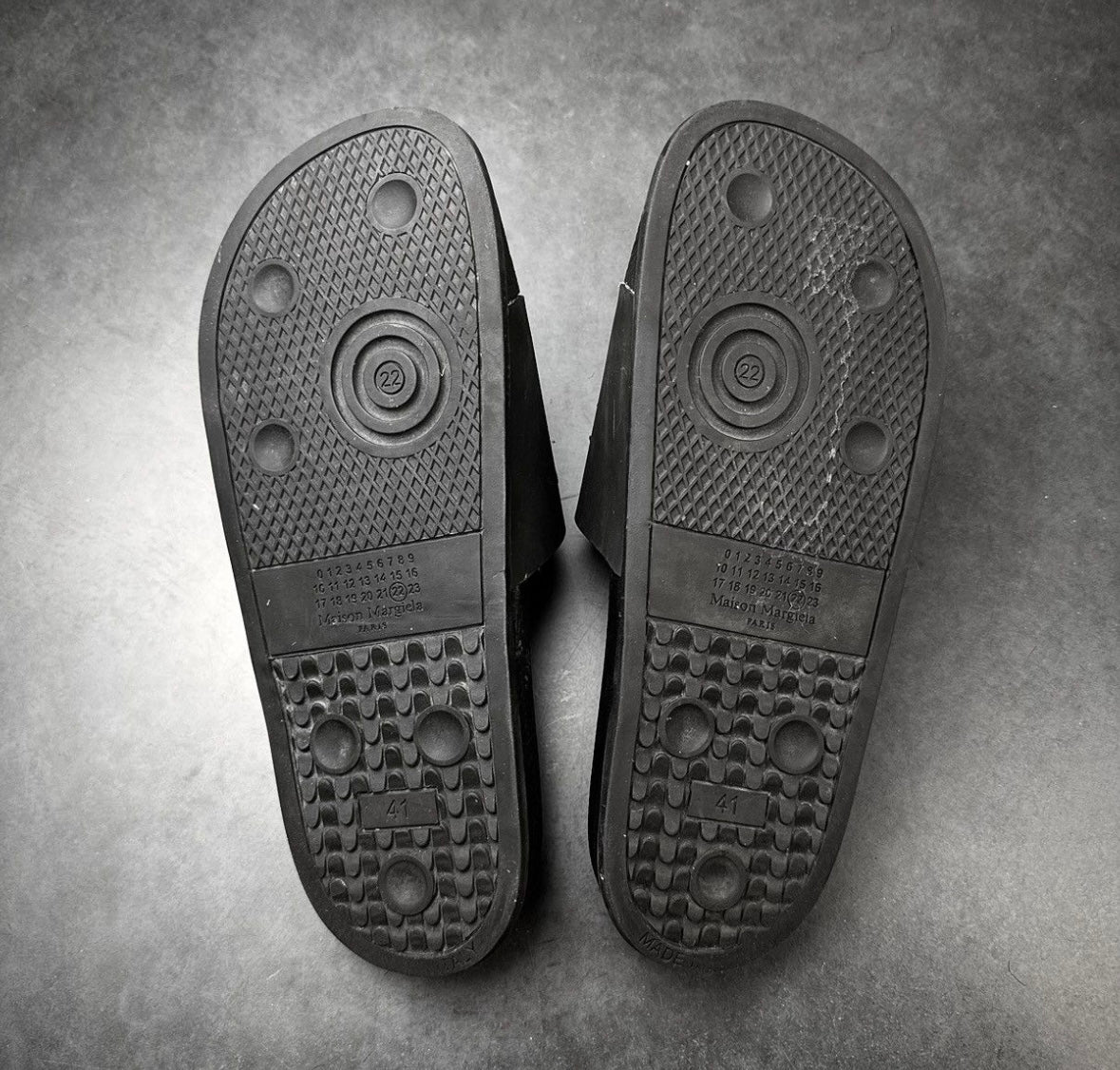Maison margiela slides