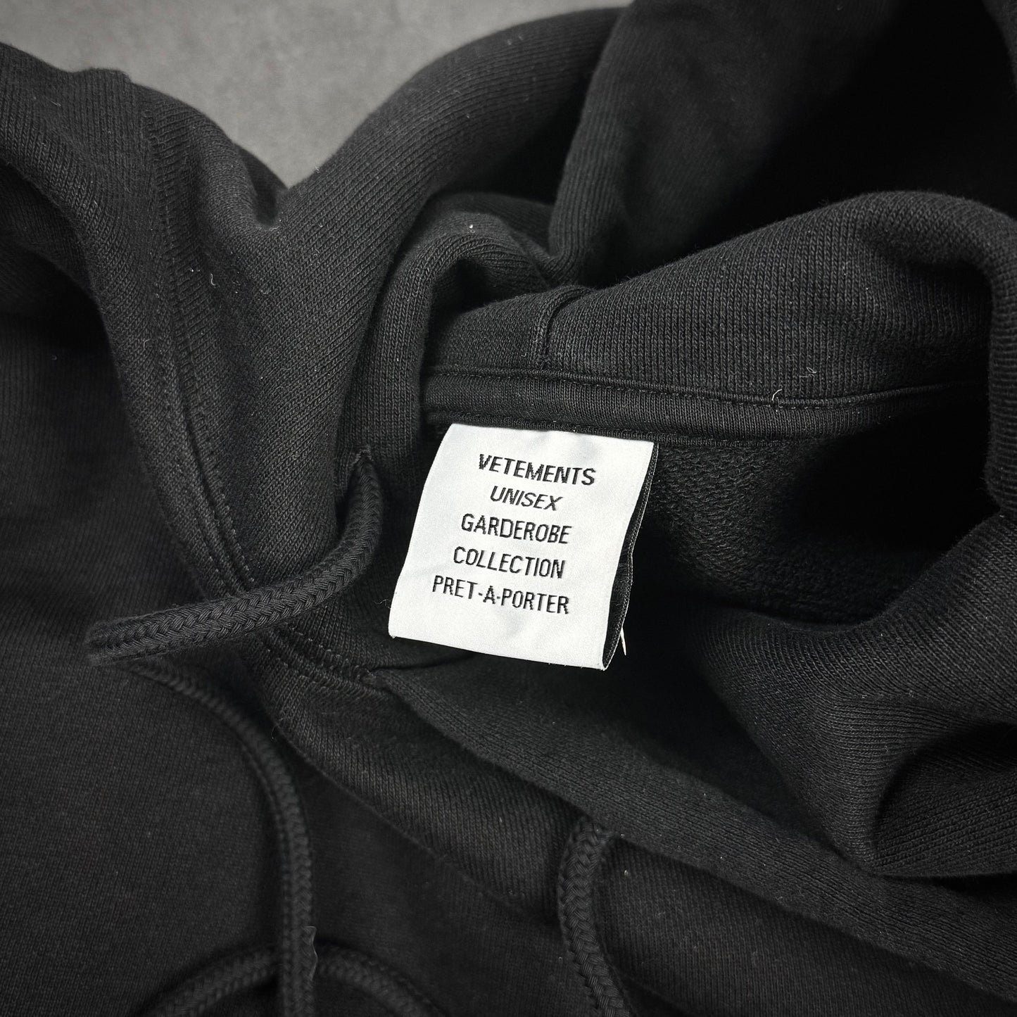 Vetements „limited edition“ hoodie