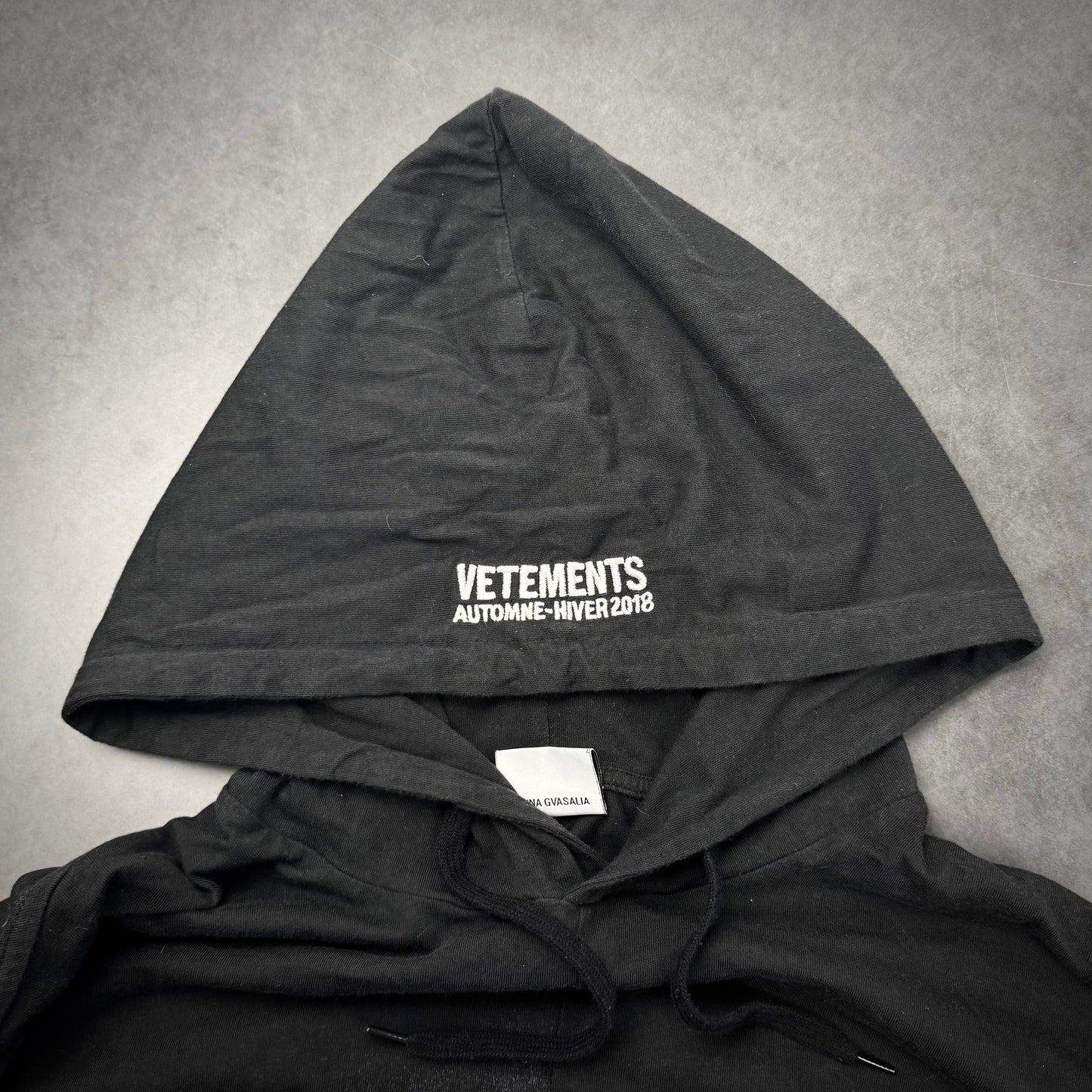 Vetements titanic hoodie