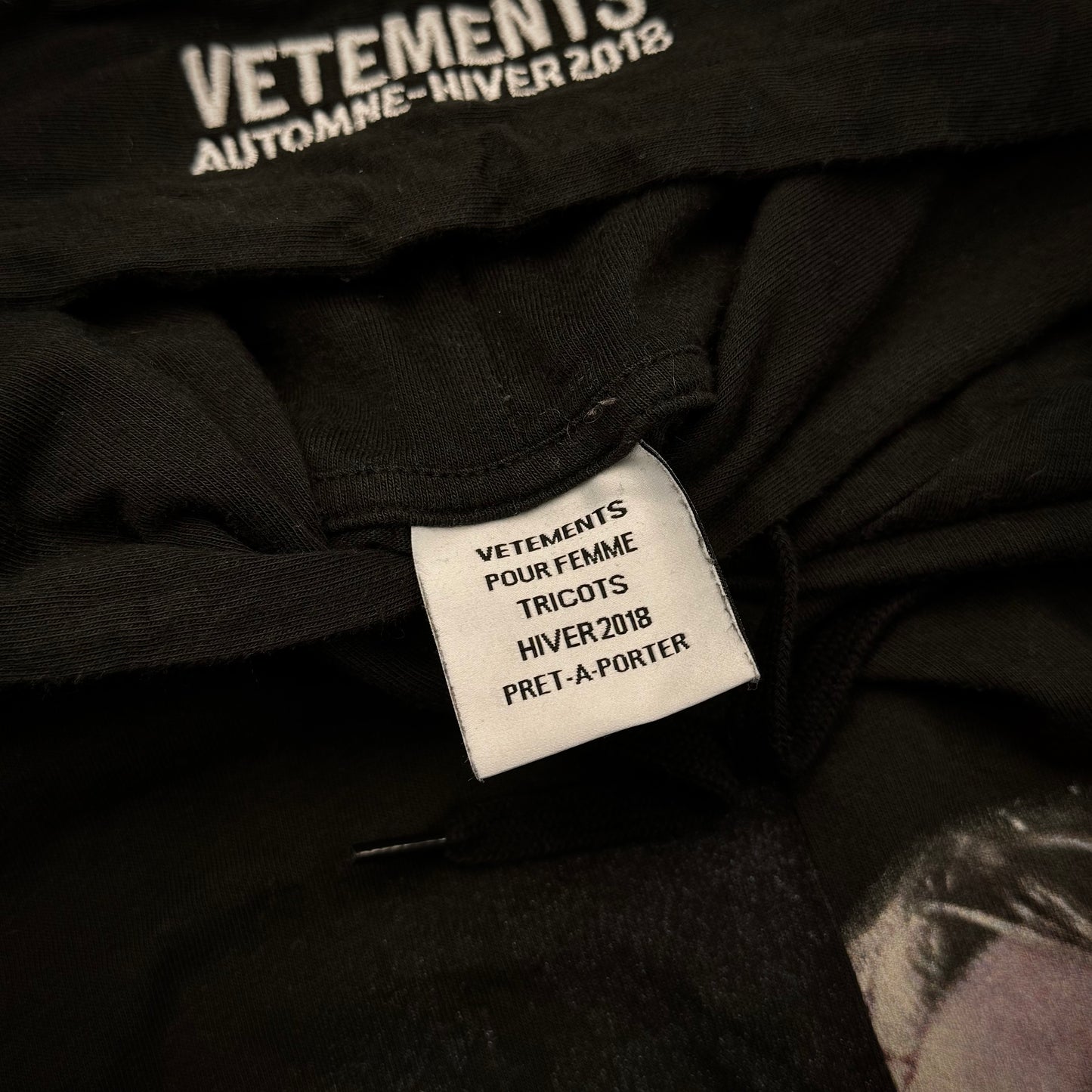 Vetements titanic hoodie