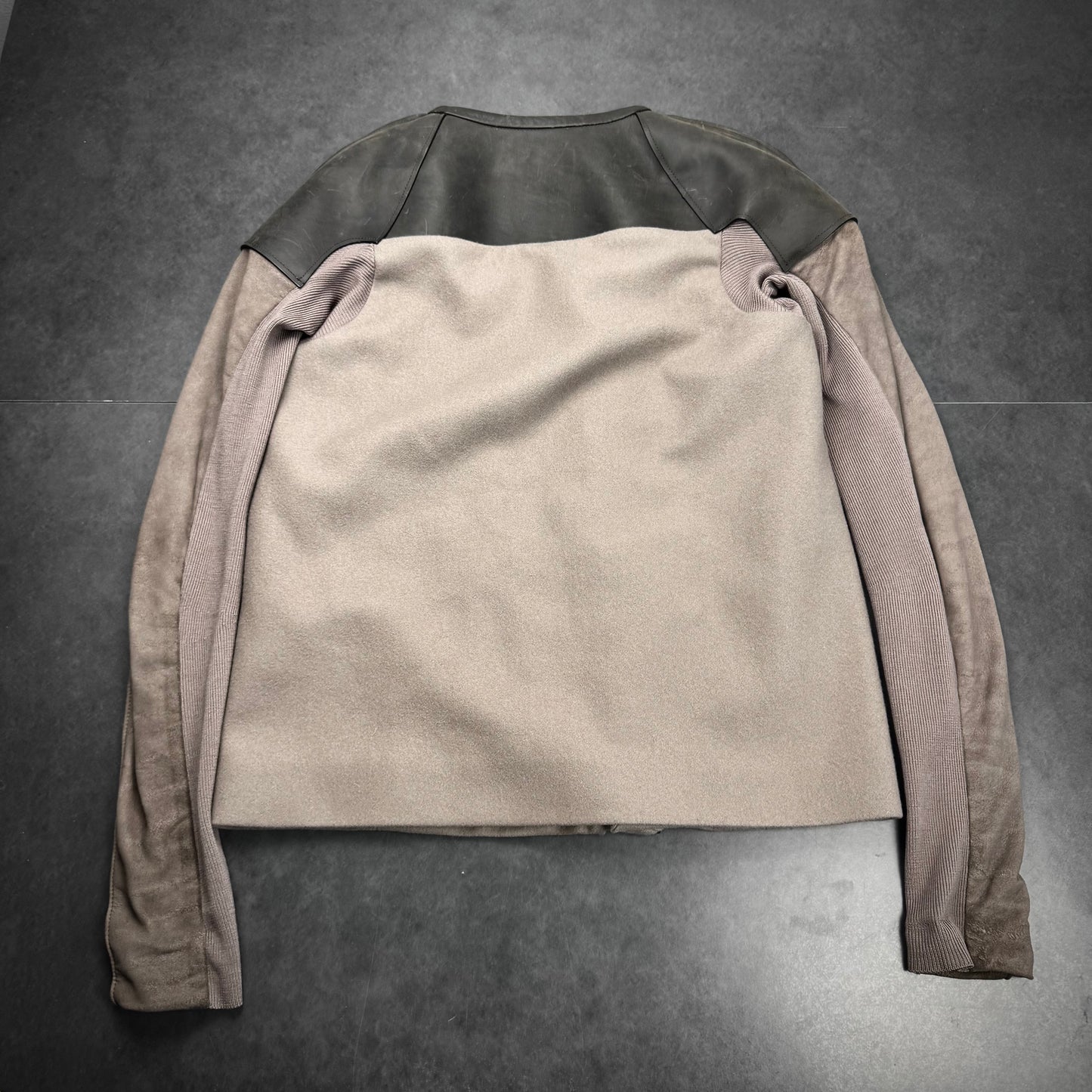Rick owens olmar&mirta rare leather jacket