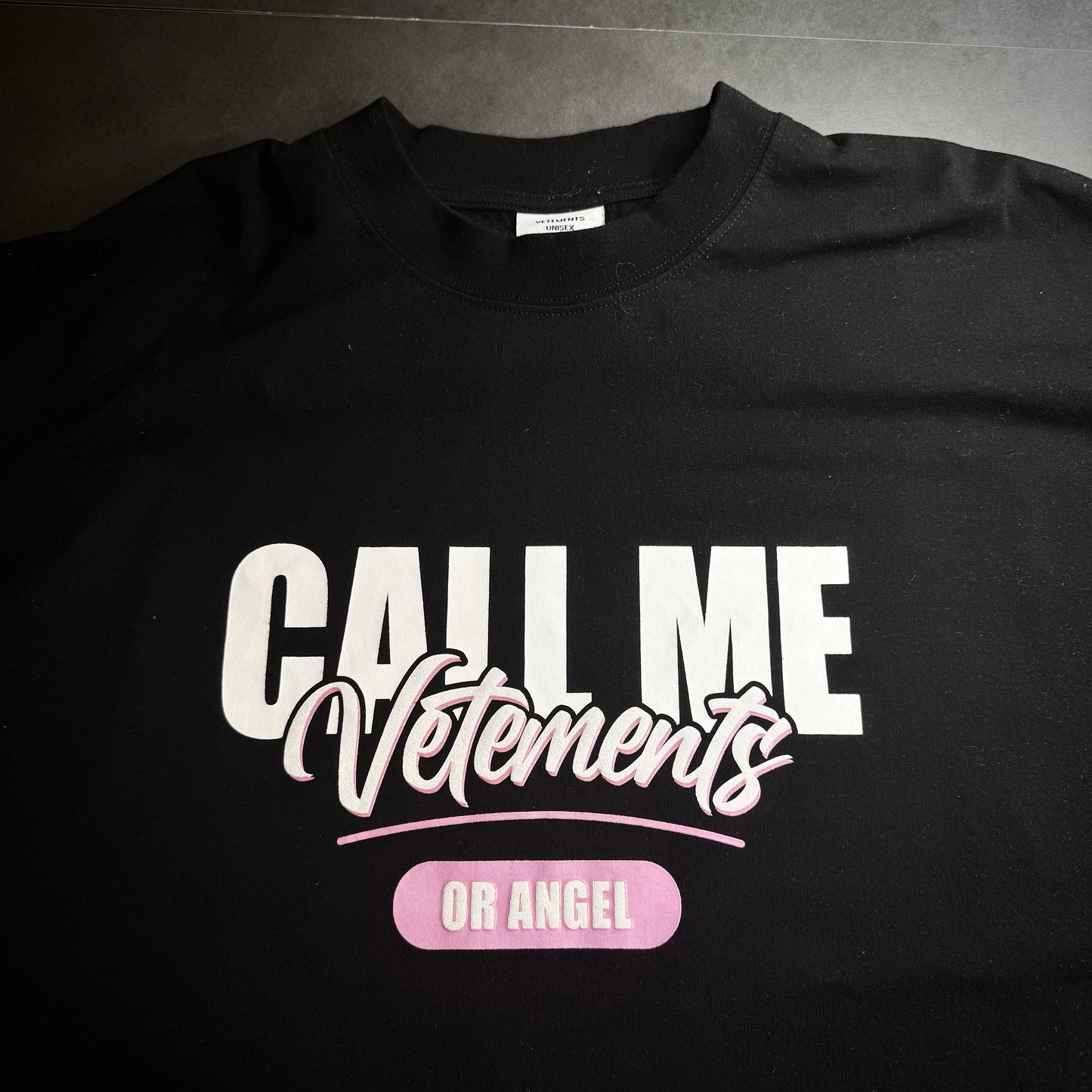Vetements „Call me“ Tshirt