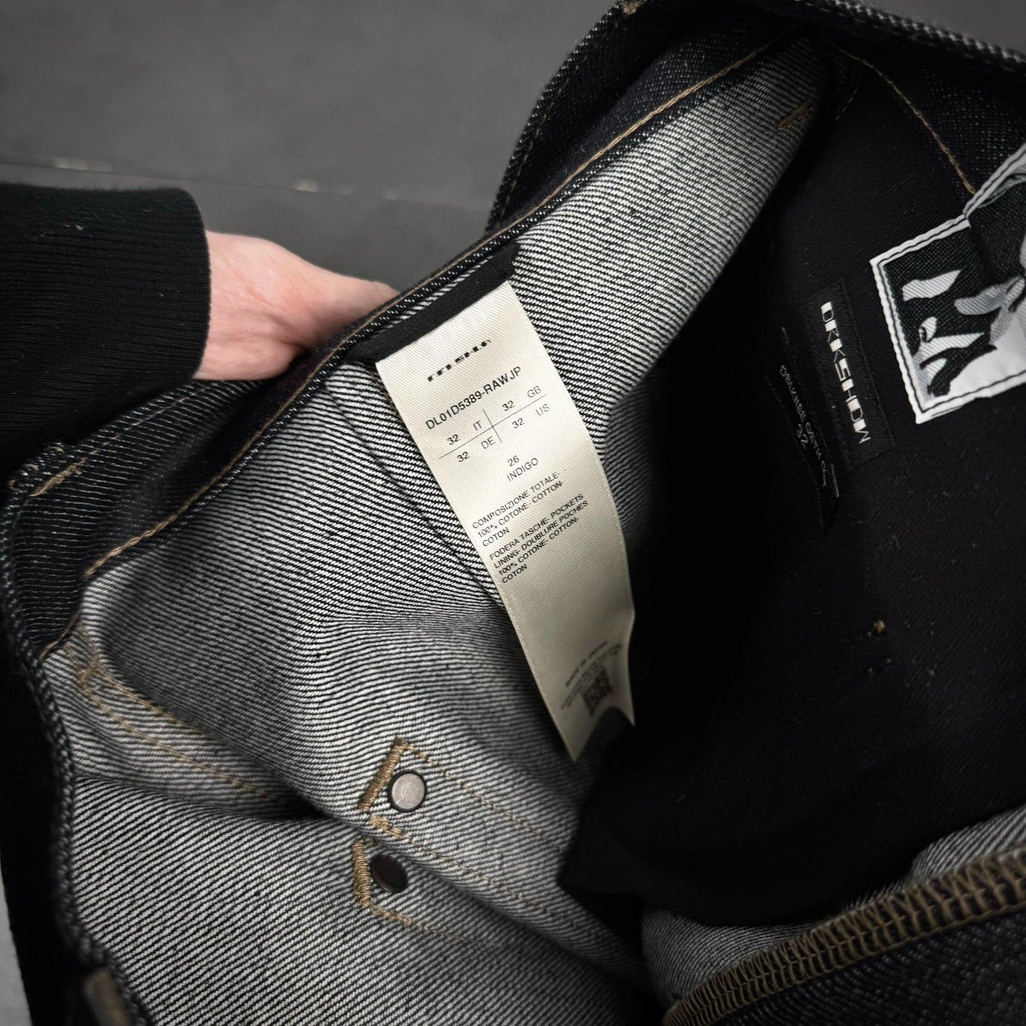 Rick owens "Double knee" Geth cut S/S23 LIDO