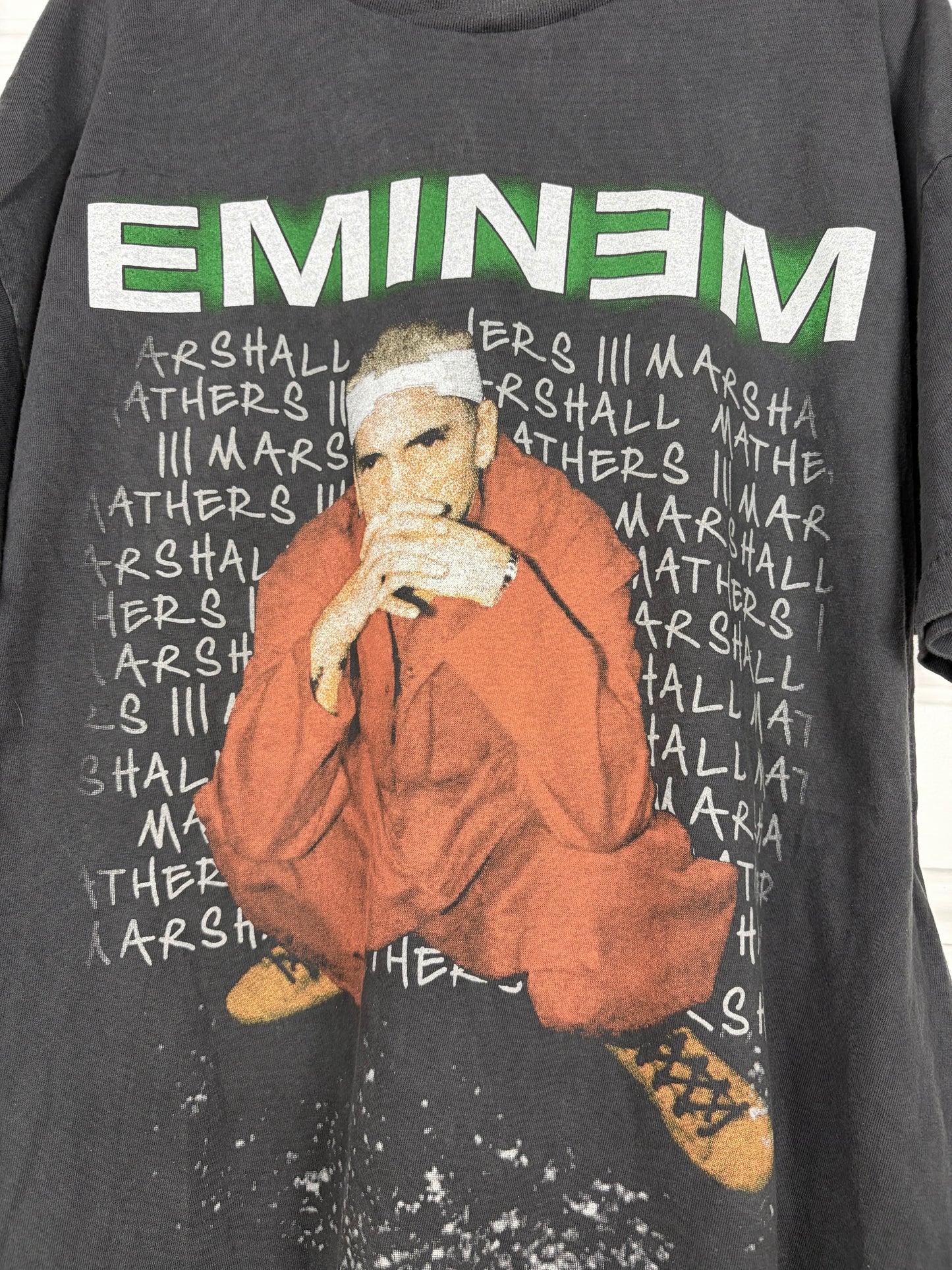 Eminem 2000 tshirt reprint on OG Brockum