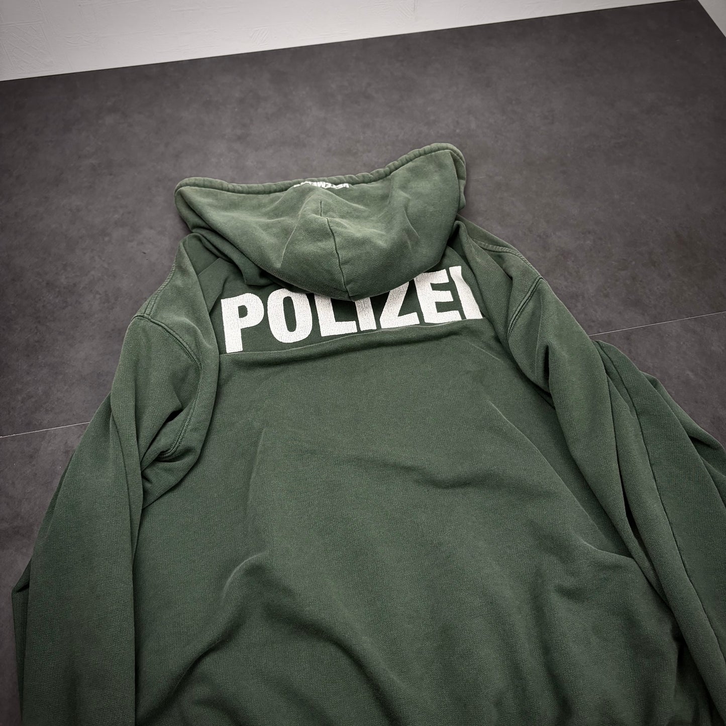 Vetements 2016 Polizei Hoodie