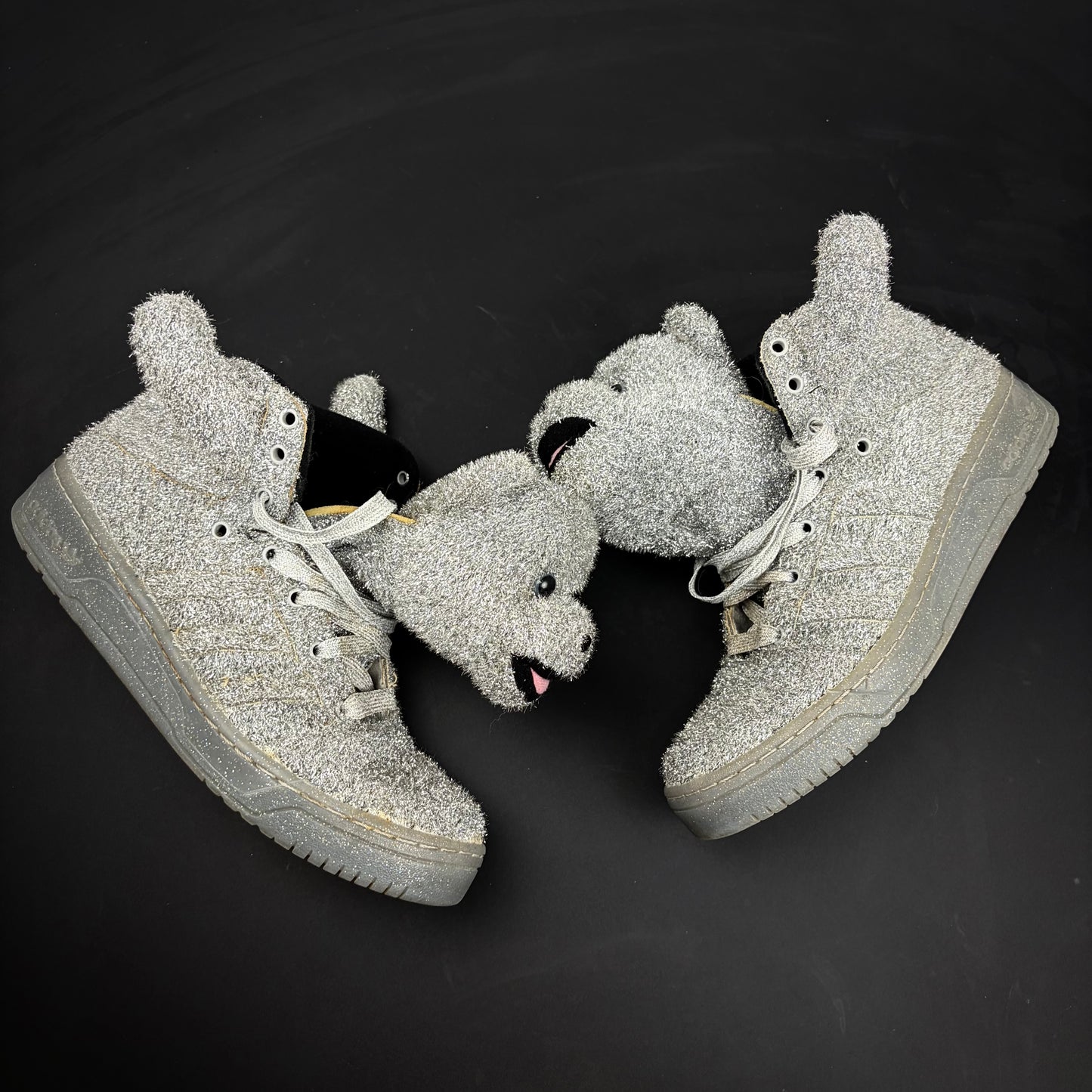 Jeremy Scott x Adidas Glitter Bear Sneaker