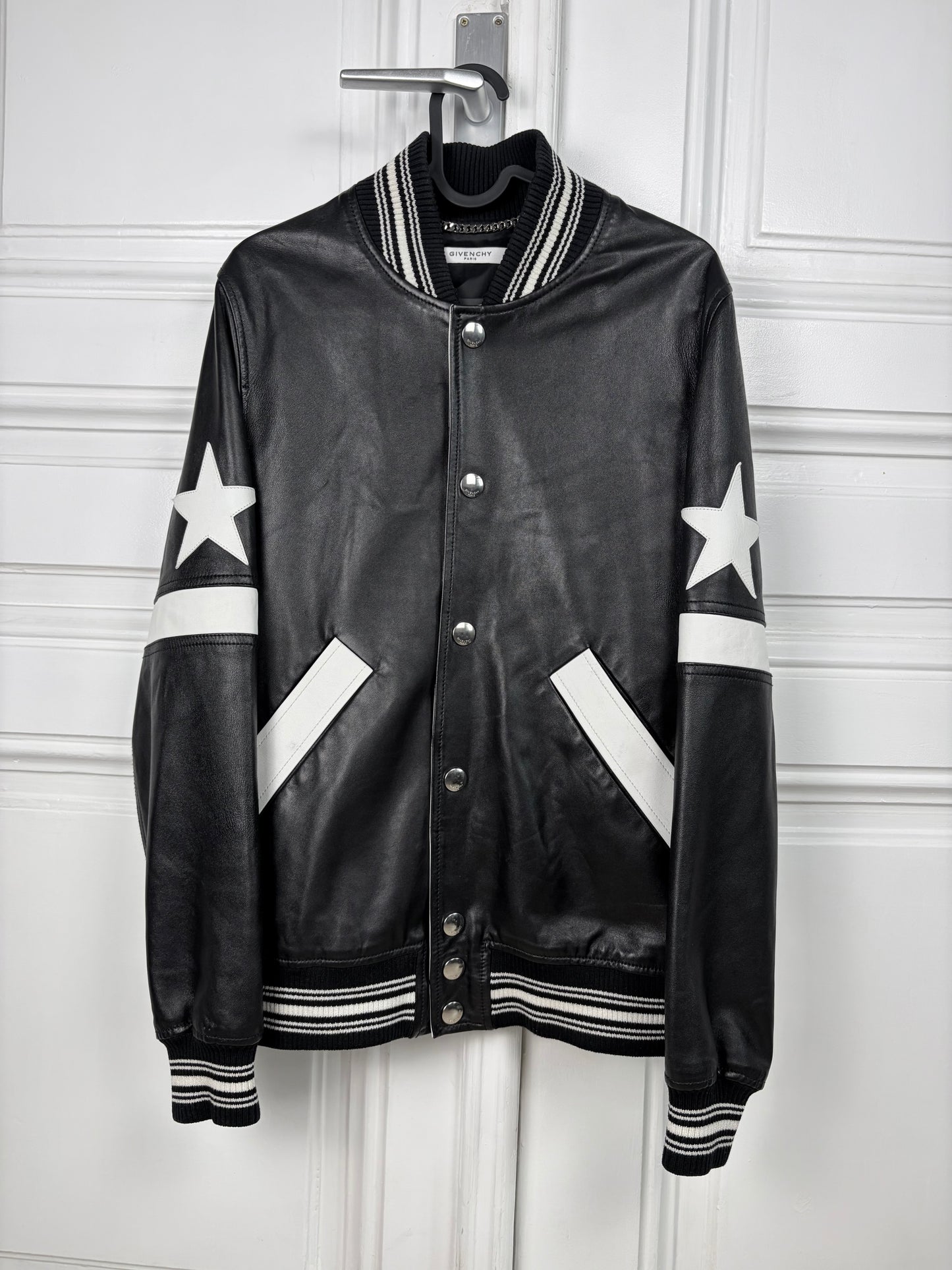Givenchy Lambskin Star Bomber