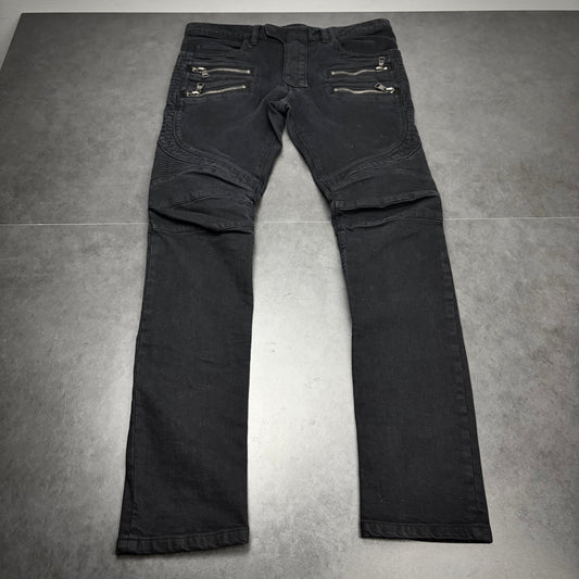 Balmain Biker Denim