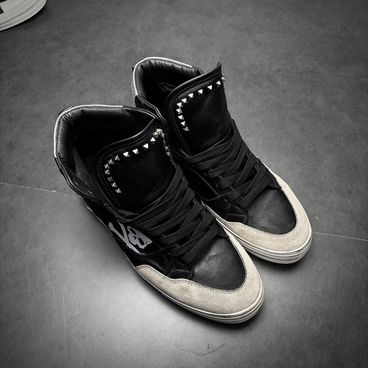 Philipp plein studded high top sneaker