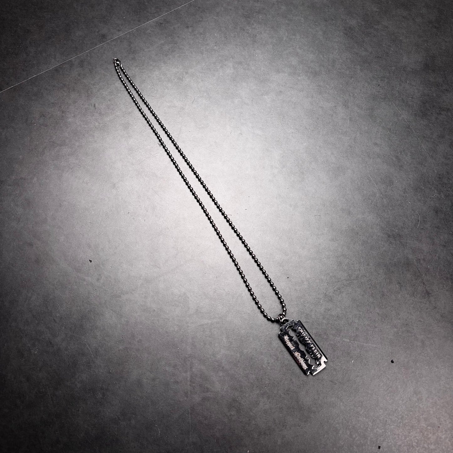 Philipp plein razorblade necklace