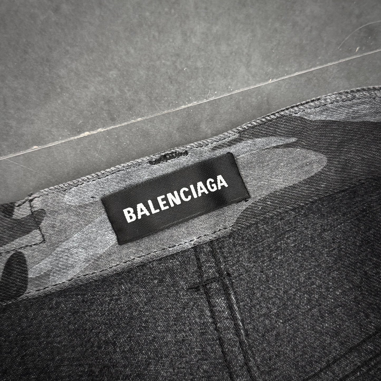 Balenciaga Camo shorts