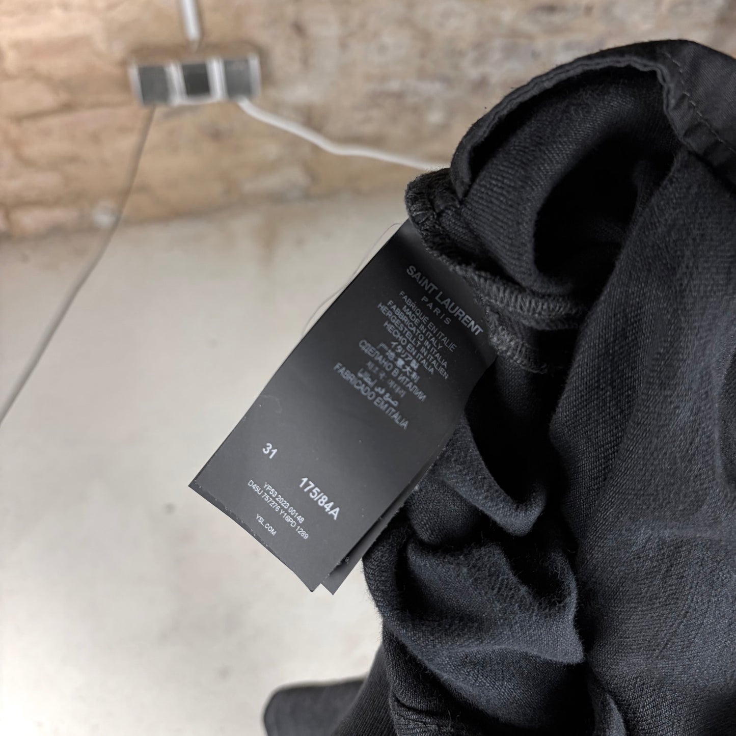 Saint Lauren 2023 D39 Baggy Jeans