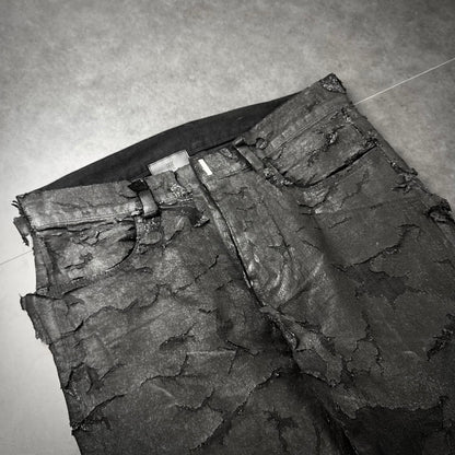 Givenchy Cracked Wax Denim