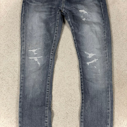 Saint Laurent 2016 D01 Distressed Denim