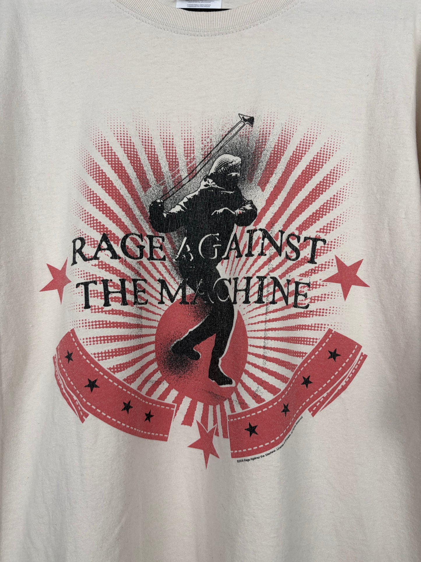 Rage against the machine 2000s tshirt