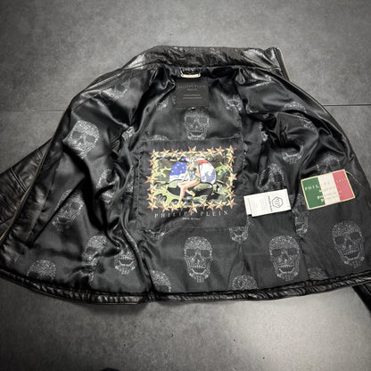 Philipp plein Razorblade leather jacket