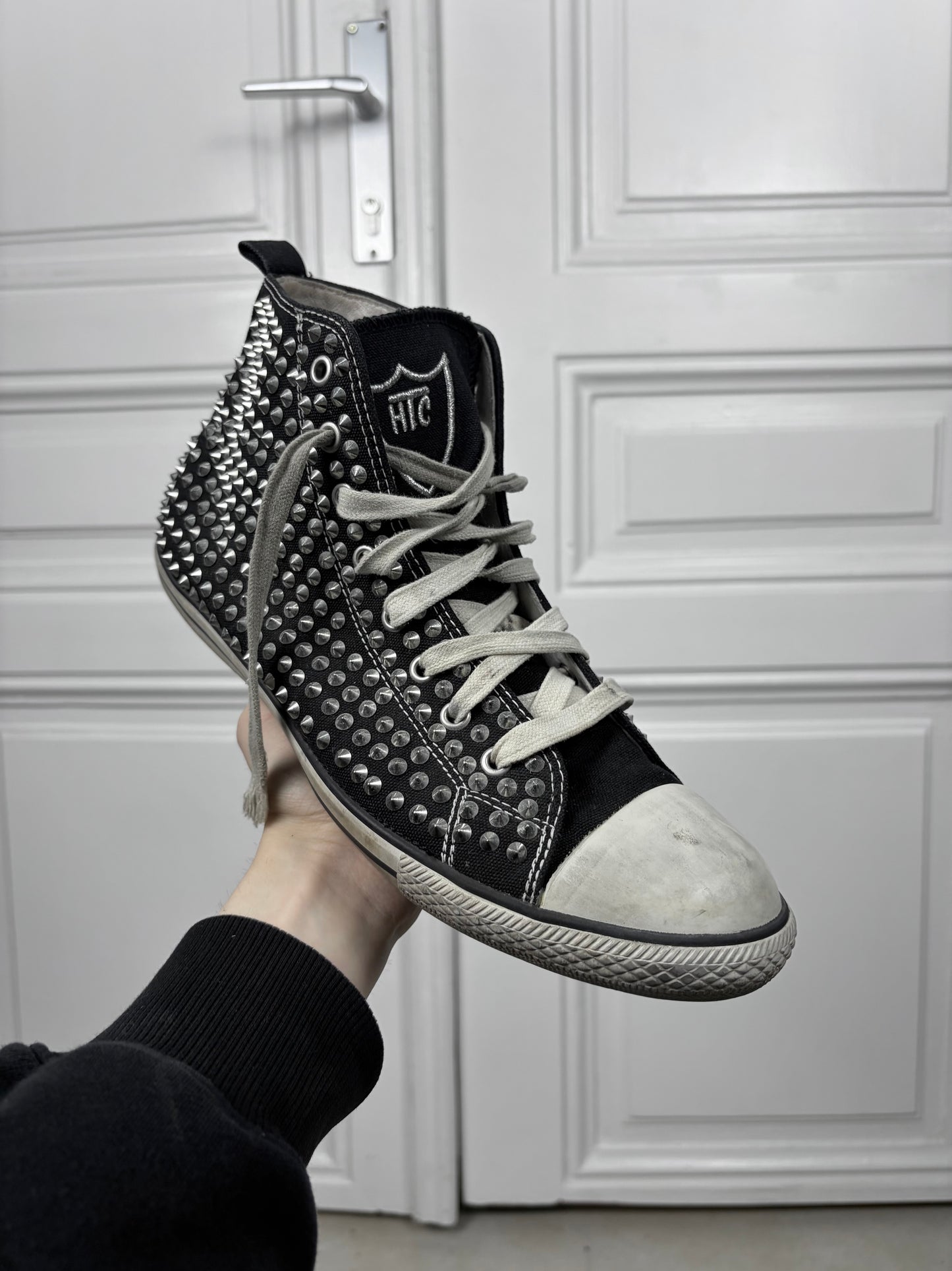 Hollywood Trading Company Studded Chucks
