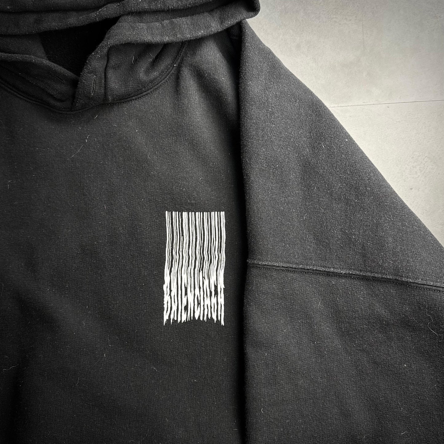 Balenciaga barcode hoodie