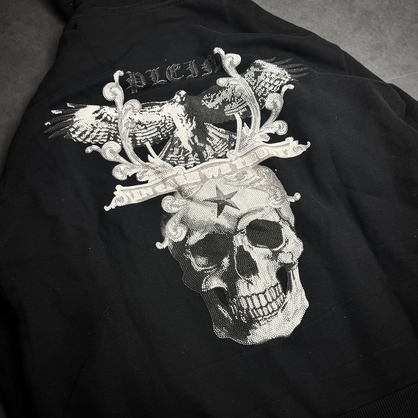 Philipp Plein Razorblade Zip Hoodie