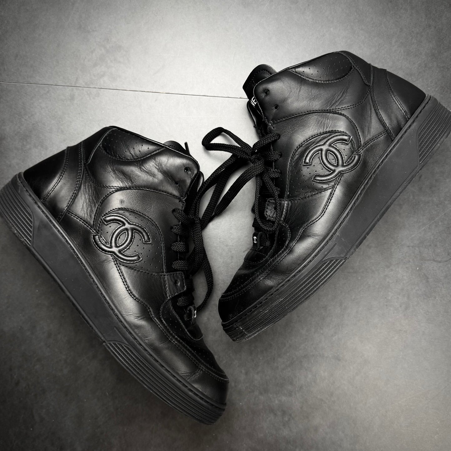 Chanel Hightop Sneaker
