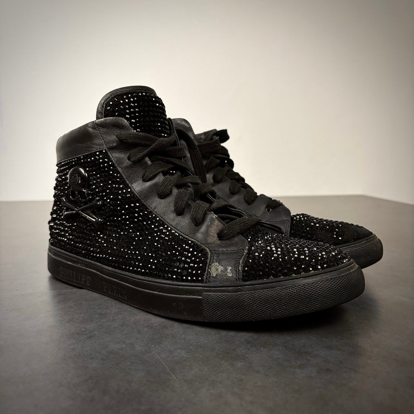 Philipp Plein Skull Glitter Sneaker