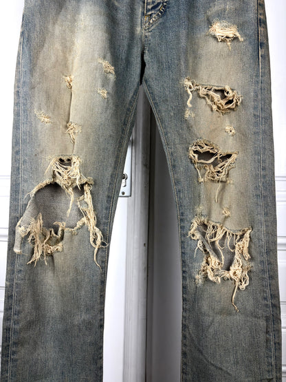 Saint Laurent Crash Denim