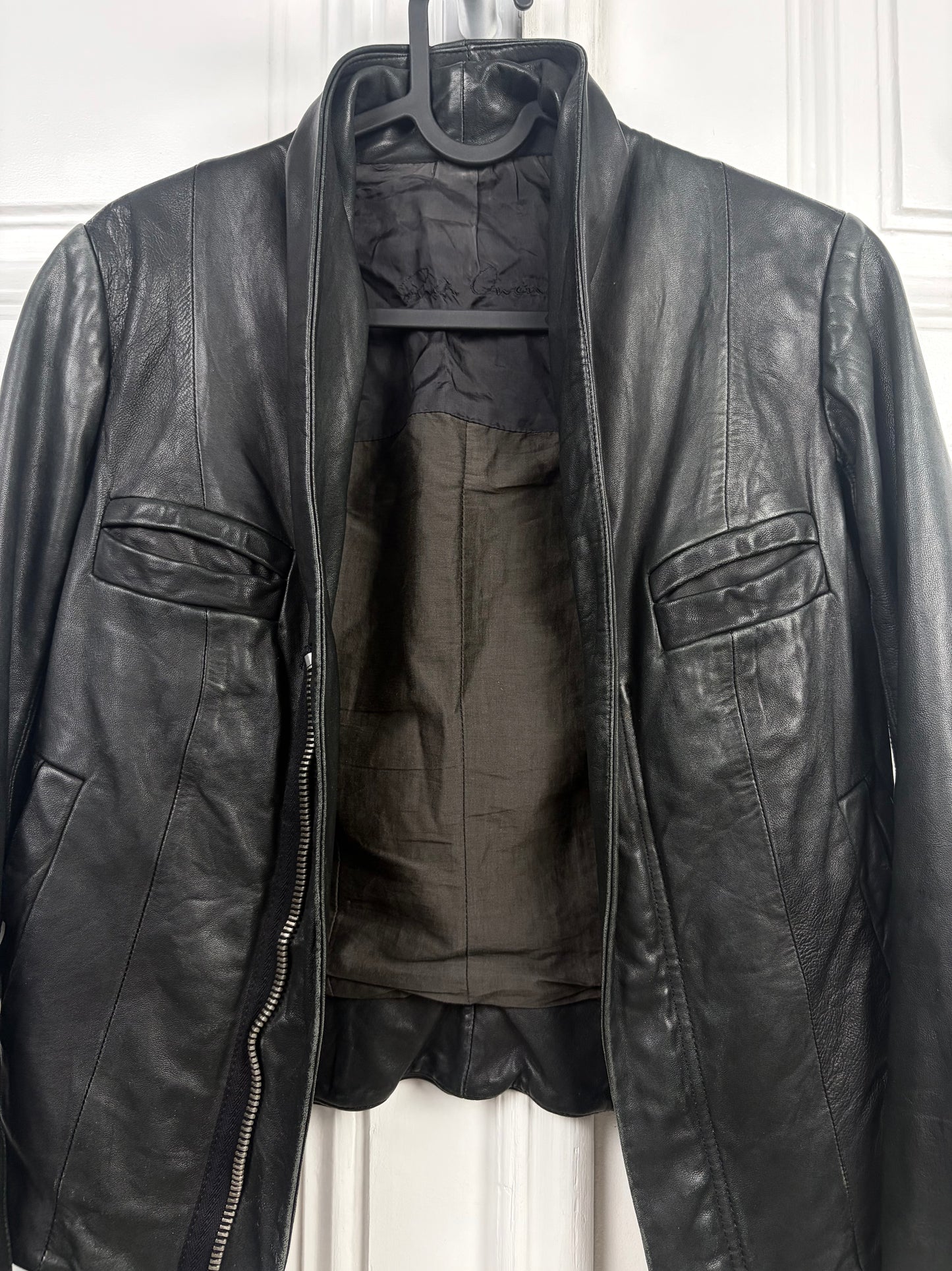 Rick Owens SS03 „Suckerball“ leather jacket