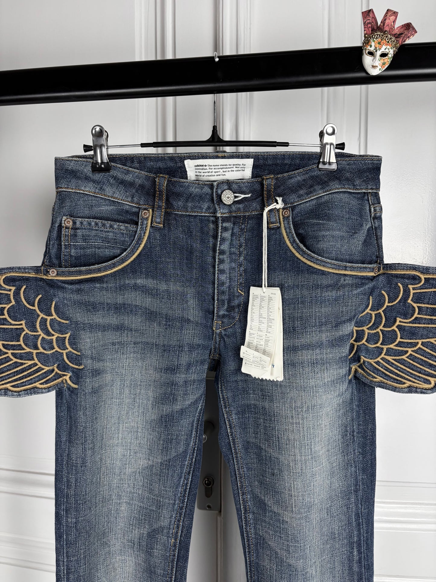 Jeremy Scott x Adidas Wing Denim